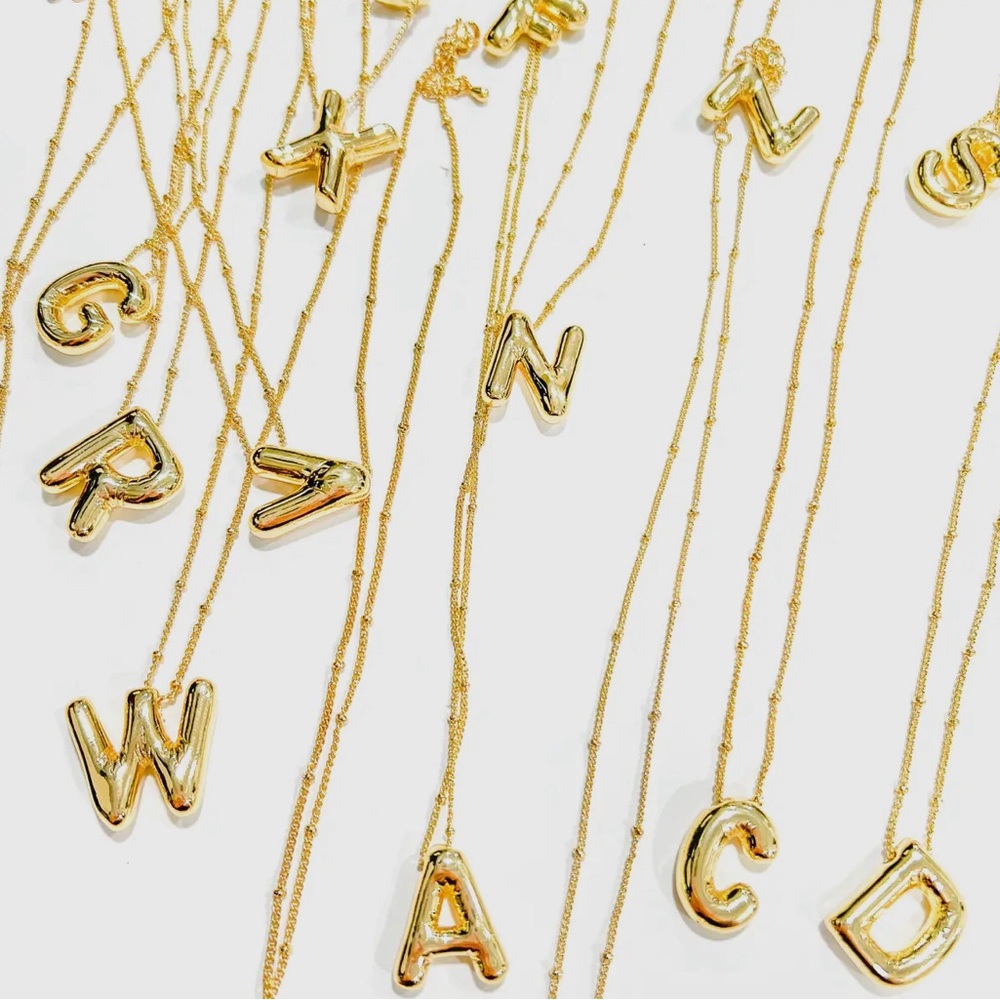 18K Balloon Bubble Necklace